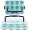 2-Pack Blue 12-Cup Muffin Pans with Lids & Handles, Nonstick, Portable for Parties & Travel